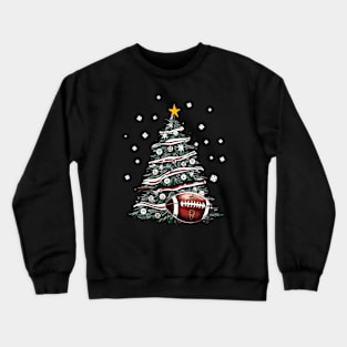 Touchdown Christmas Tree Crewneck Sweatshirt